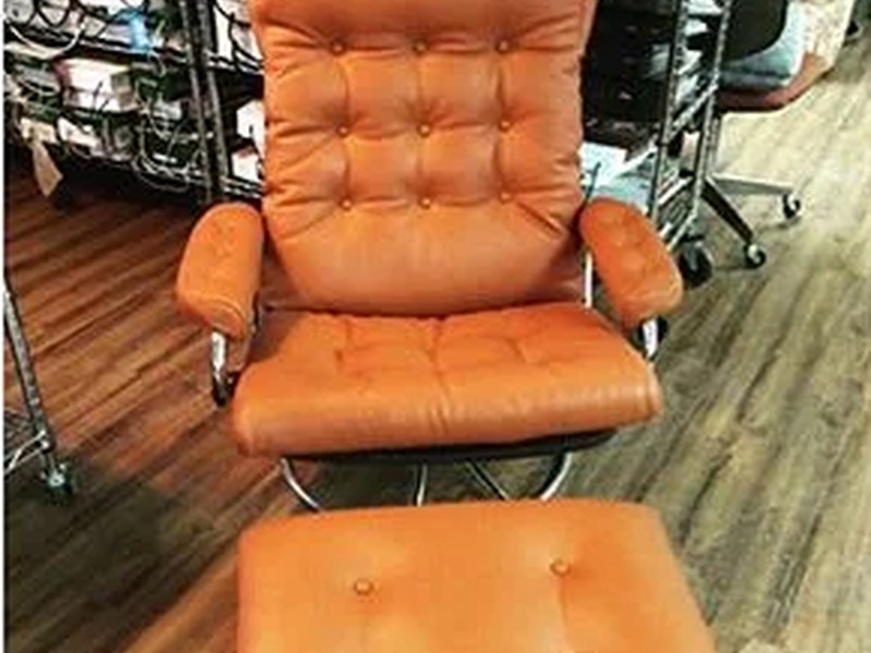 Reupholstered furniture by Forte